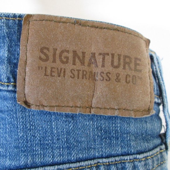 Signature Levi's Straus & Co. 967 Athletic Mens Blue Jeans Size w36 x L3… - Picture 3 of 7
